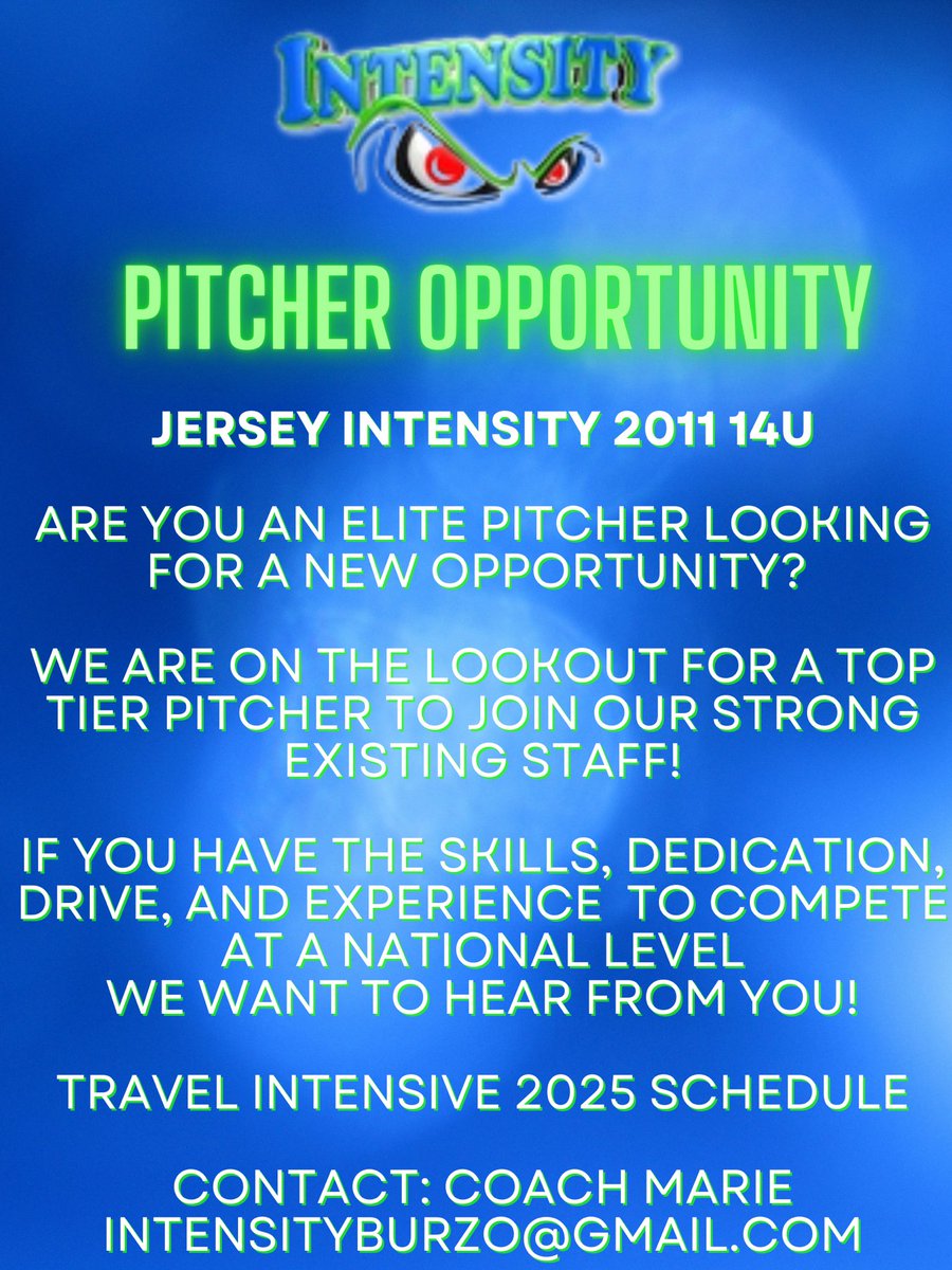 On the lookout 👀💙💚🥎🔥 serious inquiries only to intensityburzo@gmail.com