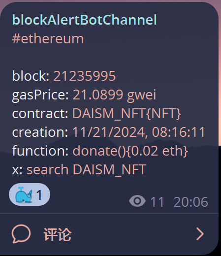 0xDAism's tweet photo. If you've noticed us through on-chain data, we would like to invite you to take a closer look at our project and join us in driving transformative change!
#DAism #blockchain #ethereum #whale #gasfee https://t.co/LAlmxNhdwE