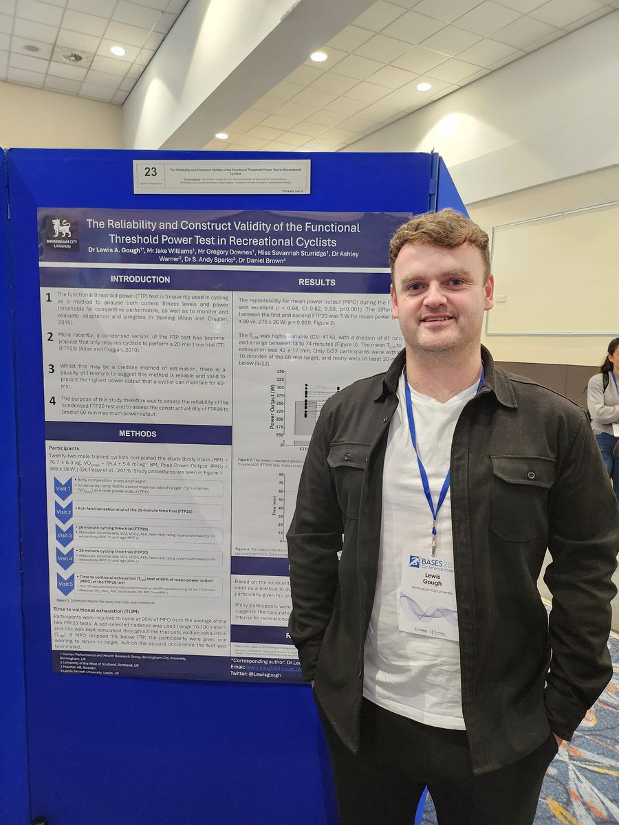Dr Lewis Gough (@lewisgough) on Twitter photo Great to present at @basesuk my recent work on FTP in cycling - congrats to <a href="/AnnieSkidmore2/">Annabelle Skidmore</a> on her first BASES conference and excellent talk #BASESCON24 Great to present at @basesuk my recent work on FTP in cycling - congrats to <a href="/AnnieSkidmore2/">Annabelle Skidmore</a> on her first BASES conference and excellent talk #BASESCON24