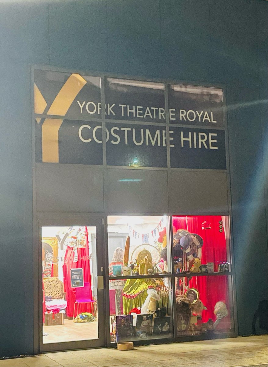 tuttifruttiprod's tweet photo. Big thank you to @YorkTheatre Costume Hire department for helping us find some extra costume pieces for 'The Glass Slippers'. They have lots of great costumes! Thank you! 🌟🌟 https://t.co/mpiJw9cKkP