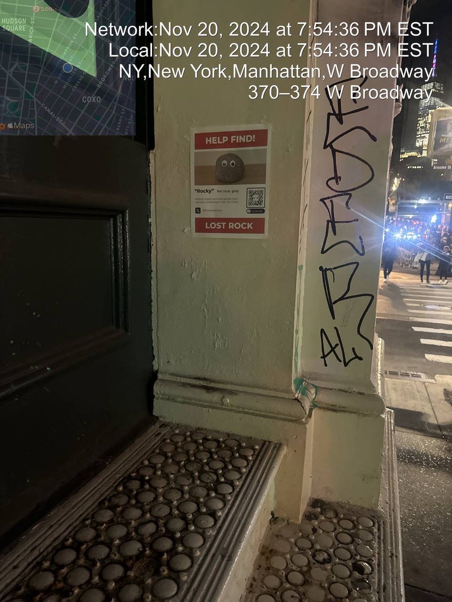 0xkitty69's tweet photo. Over 500 $rocky flyers have been posted across SoHo in NYC

@RockySolanaCoin https://t.co/1D9moIGGWJ