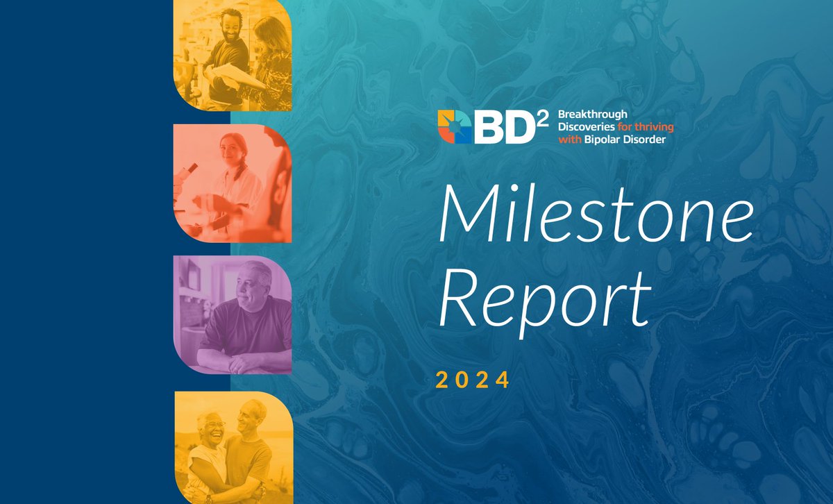 This year, BD² made significant strides, accelerating research and expanding our collaborative network to improve outcomes for people with #bipolardisorder. Read more about this year's progress in our 2024 Milestone Report: bipolardiscoveries.org/wp-content/upl…