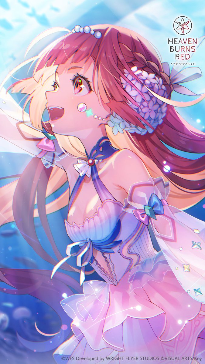 壁紙プレゼント】 SS[溟海に捧ぐアフェクション]瑞原あいな SS[センシ