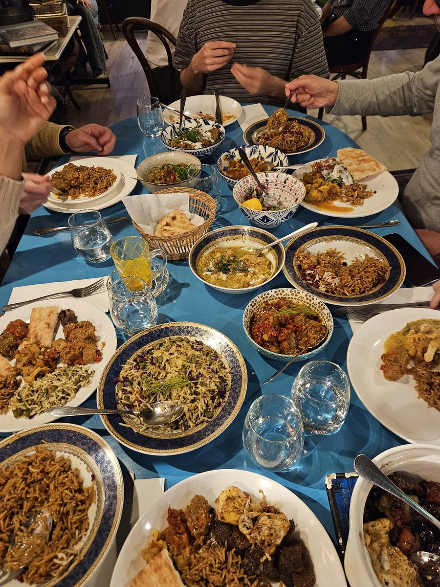 If you haven't tried Afghani food, you're missing out.

What a way to end the day.