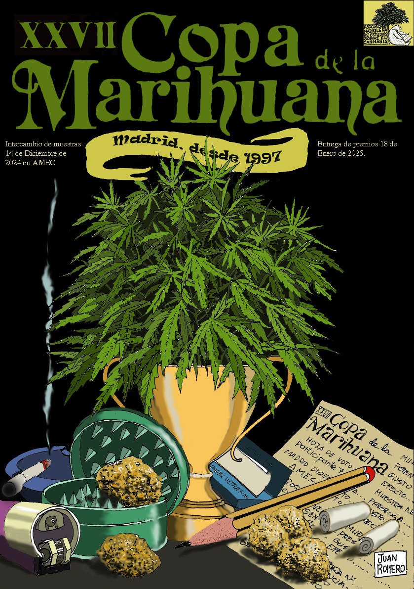 Ya está convocada la XXVII Copa de la Marihuana de la AMEC 🏆.
Toda la información en nuestra web amec.org.es
Inscríbete y participa!