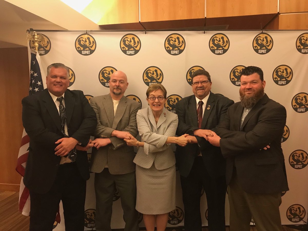 Congratulations to Marcy Kaptur for her reelection to Congress. A friend of DC 6 and all workers goes back to Washington to continue her historic run as Ohio’s Congresswoman! ⁦<a href="/RepMarcyKaptur/">Rep. Marcy Kaptur</a>⁩ ⁦<a href="/GoIUPAT/">IUPAT</a>⁩