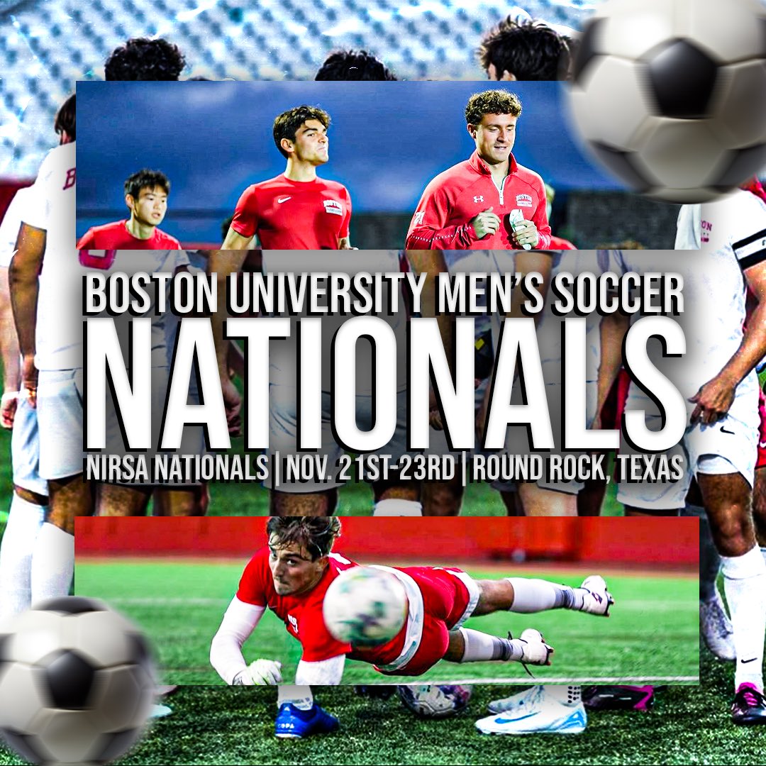 Boston University Club Sports (@bu_clubsports) on Twitter photo Best of luck to <a href="/BostonUSC/">BU Men's Soccer Club</a> who will be competing in the 2024 NIRSA National Soccer Championships in Round Rock, TX!
The club qualified for Nationals for the first time in team history winning the Eastern Massachusetts Division with a 8-1-1!
#BUClubSports #GoTerriers🐾 Best of luck to <a href="/BostonUSC/">BU Men's Soccer Club</a> who will be competing in the 2024 NIRSA National Soccer Championships in Round Rock, TX!
The club qualified for Nationals for the first time in team history winning the Eastern Massachusetts Division with a 8-1-1!
#BUClubSports #GoTerriers🐾