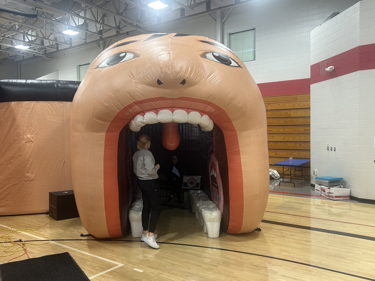 BES is hosting Body Venture today.  What an awesome way to bring health education to our elementary students in a different manner!