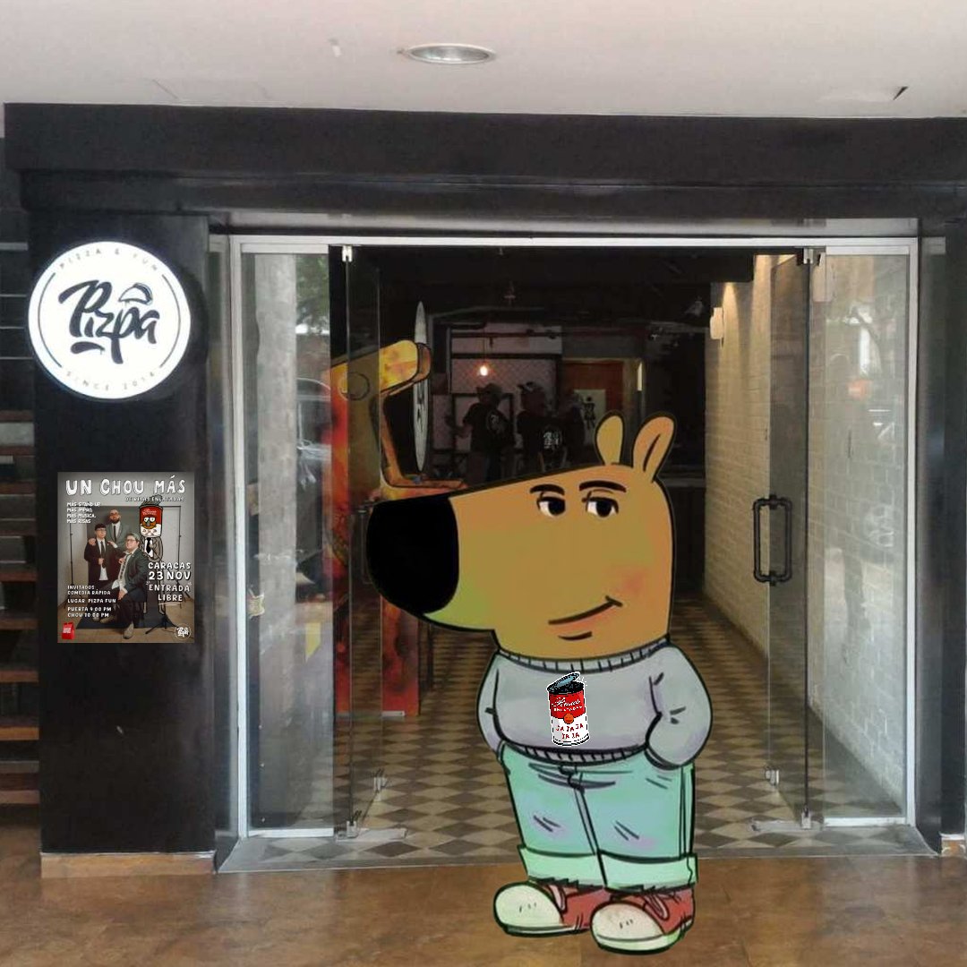 Relajao porque el Chou de Risas en <a href="/pizpafun/">🍕Pizpafun🍕</a> de este sábado junto a <a href="/SrPoliloco/">Jaime Sandoval</a> y <a href="/xhuoguevara/">Xhuo</a>  es entrada libre