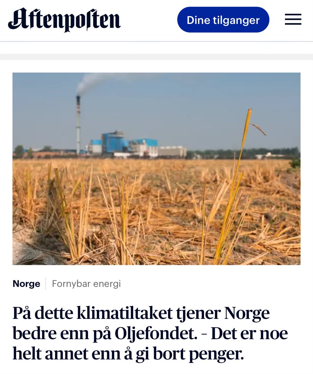 Med lønnsomme investeringer har #Klimainvesteringsfondet på to år unngått 3 ganger mer utslipp enn Norge har kuttet de siste 33 årene. 

aftenposten.no/norge/i/xm9npX…