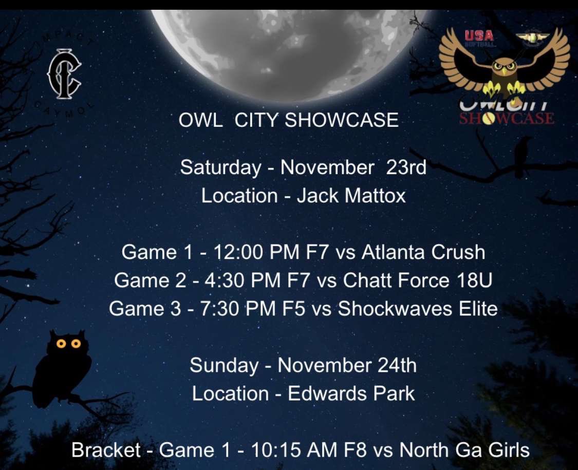 Schedule for this weekend !!
Let’s Go!