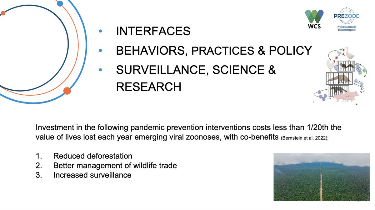 🟢 LIVE NOW: @PREZODE_Intl GA in Brussels

<a href="/TheWCS/">WCS</a>'s Lucy Keatts highlights the critical need to adopt a risk-based approach to effectively prevent #pandemics. 

#OneHealth #GlobalHealth #covid19 #avianflu #pandemicprevention #preventionatsource