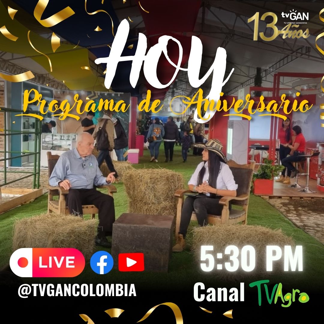 🎉✨ ¡13 años creciendo junto a los ganaderos! ✨🎉

Hoy celebramos un hito muy especial: 13 años de trabajo, aprendizaje y conexión con el campo colombiano.