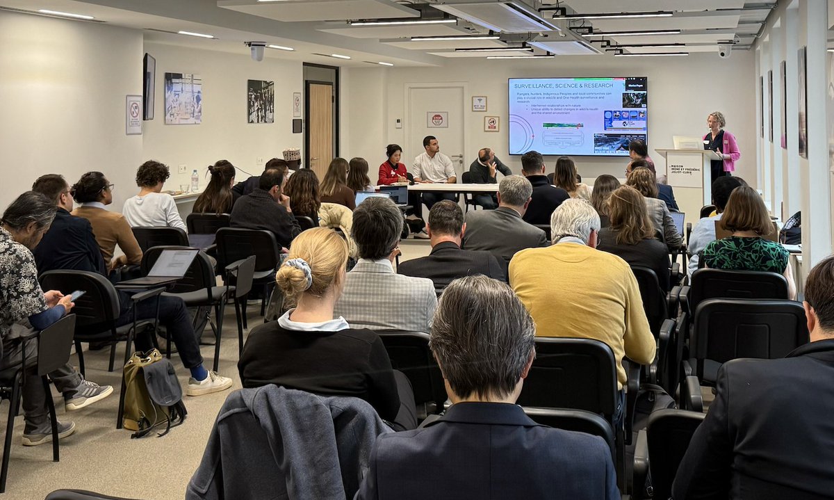 🟢 LIVE NOW: @PREZODE_Intl GA in Brussels

Research shows the clear value of investing in #pandemicprevention to save lives, protect economies and strengthen community resilience, with co-benefits for #biodiversity, #climate and achieving the #SDGs, says <a href="/TheWCS/">WCS</a>'s Lucy Keatts.