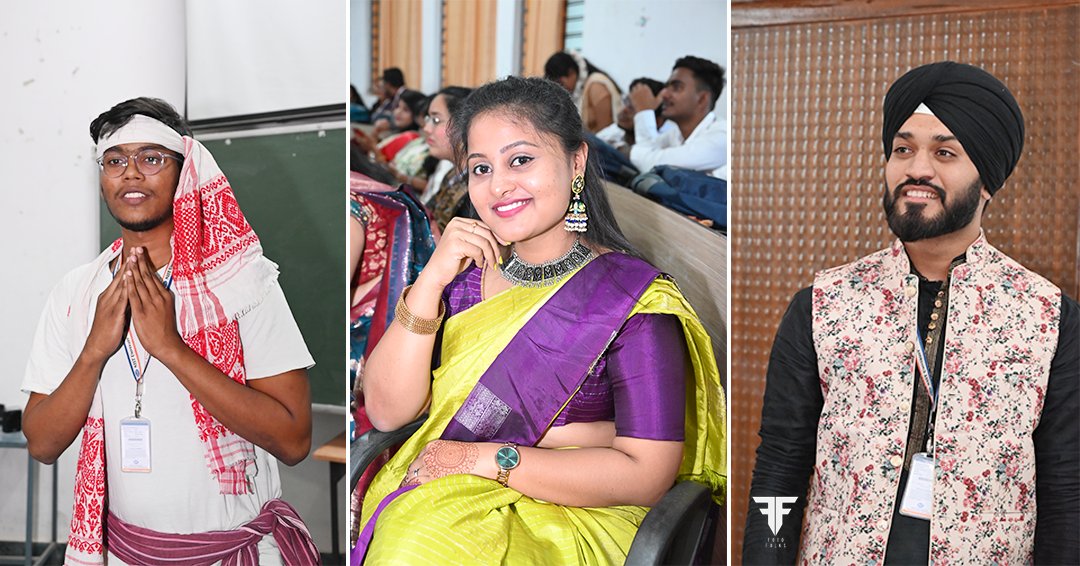 NIST_University's tweet photo. NIST University introduced an innovative teaching-learning approach to enhance the #extempore communication skills of its #MBA students. As part of the initiative, students were encouraged to present on the theme "#IncredibleIndia: My Country, My Pride." Dressed in vibrant #ethnicattire representing various states and cultures of #India, the students confidently walked the ramp and delivered extempore presentations. They shared insights about the attire they wore, its #cultural and #historical significance, and the socio-cultural specialties of the state they represented. The event was a vibrant celebration of India’s #diversity and provided students with a platform to develop their #publicspeaking skills, #confidence, and #culturalawareness. The innovative approach was conceptualized by Prof. Sabyasachi Rath, HoD, English, who received immense appreciation from students and faculty alike for his efforts in making learning an experiential and enjoyable process. Such initiatives continue to highlight NIST's commitment to holistic student development and fostering essential life skills through unique and engaging methodologies.
#IncredibleIndia #MyCountryMyPride #ExtemporeChallenge #CulturalDiversity #LearningBeyondClassrooms #NISTUniversity #Berhampur #Odisha