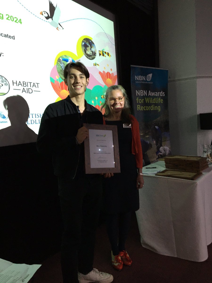 NBN Trust (@nbntrust) on Twitter photo Congratulations to Ben Rumsby (<a href="/BRNature1/">Ben Rumsby</a>) – winner of the NBN Young Person’s Award 2024! #NBNawards24 Thanks to our sponsors <a href="/opticronuk/">Opticron</a> and <a href="/WmCollinsBooks/">William Collins Books</a> #NBNconf24 #MakingDataWorkForNature Congratulations to Ben Rumsby (<a href="/BRNature1/">Ben Rumsby</a>) – winner of the NBN Young Person’s Award 2024! #NBNawards24 Thanks to our sponsors <a href="/opticronuk/">Opticron</a> and <a href="/WmCollinsBooks/">William Collins Books</a> #NBNconf24 #MakingDataWorkForNature