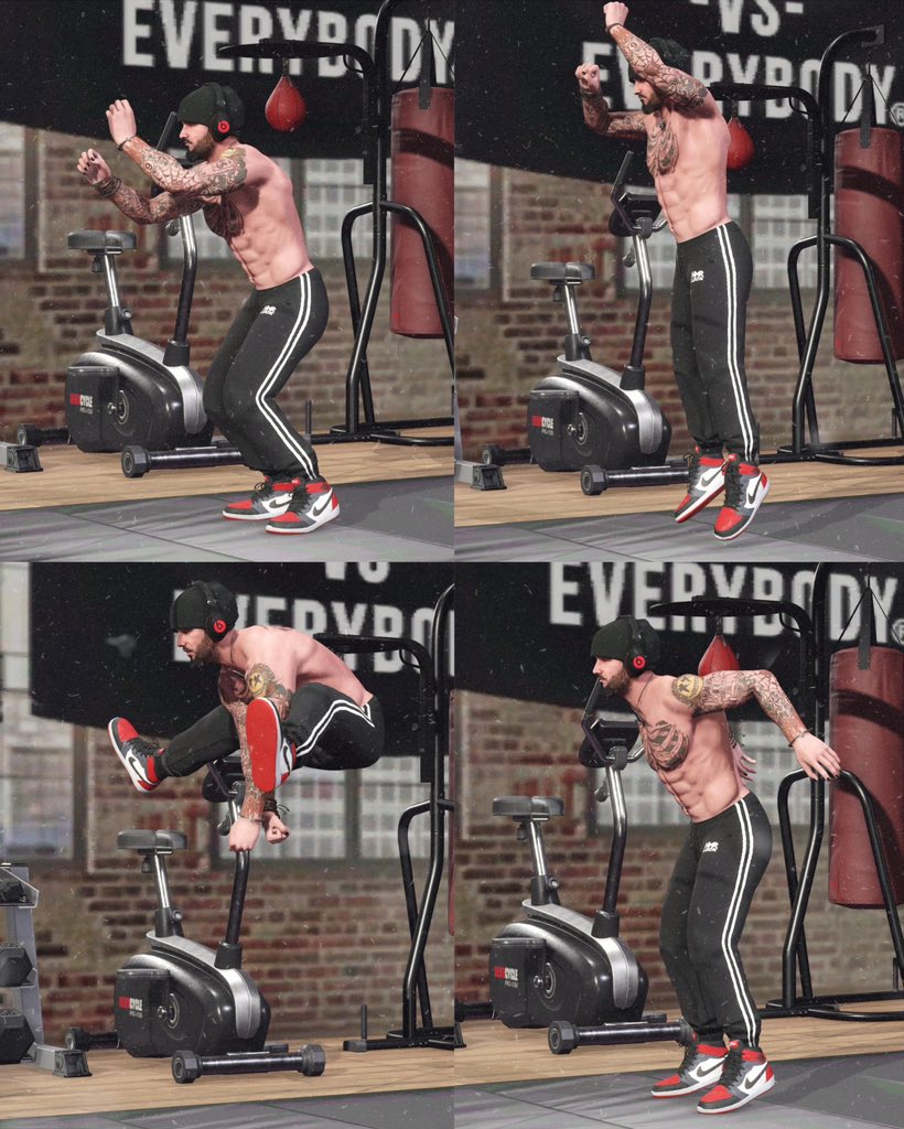 Grimm2KOfficial's tweet image. Scenes from:
“The Calm Before The Storm”
———————————————

A @WWEgames Training Montage ft. The Radical, as he prepares to make a huge comeback after a long absence from the ring.
.
.
.
.
.
.
#WWE #WWE2K #2kgames #wwe2kgames #2k #wweraw #smackdown #nxt #tna #aew #cmpunk #caw