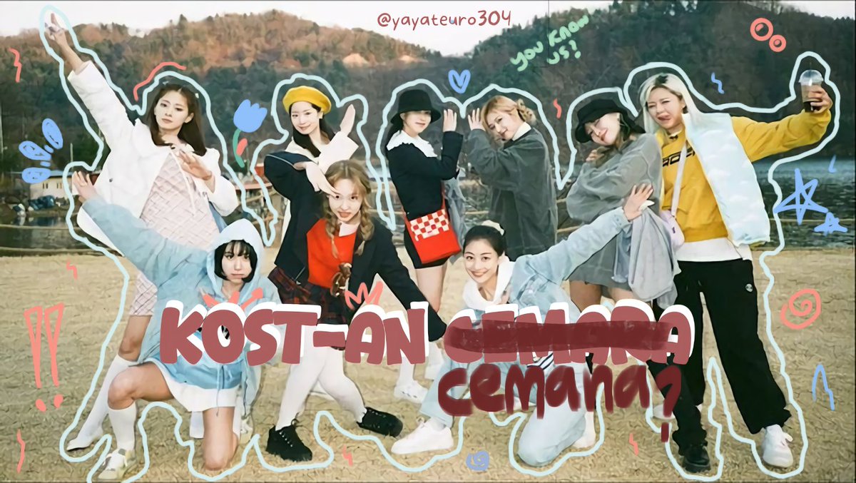 yayateuro304's tweet image. Kost-an Cemana ?

☆ by yayateuro304
– Twice au lokal