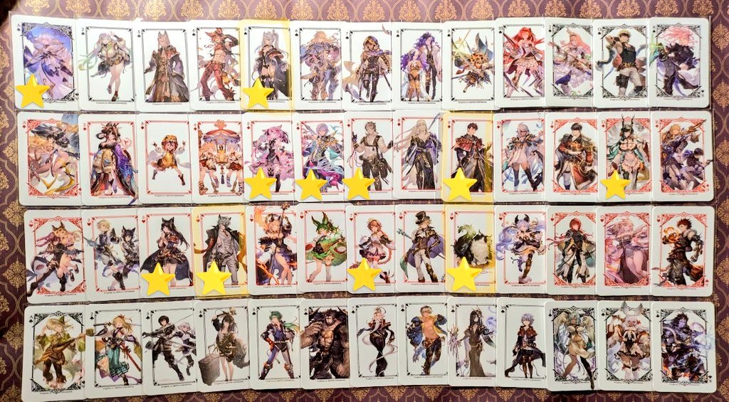 グラブル グラサイキッチン 交換 出】1〜5弾 各キャラ ＋パセラコラボ