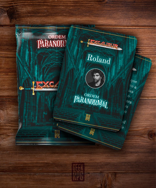 GeekRPG_canal's tweet photo. Completando o álbum de figurinhas!
Roland é um ex-militar, durante uma viagem ele presenciou uma manifestação do Outro Lado e foi ajudado por agentes do Excalibur, se unindo a Organização.

Excalibur é a nossa nova mesa de #OrdemParanormal!
irá ao ar quinzenalmente às sextas 21h. https://t.co/IeRHciUKV5