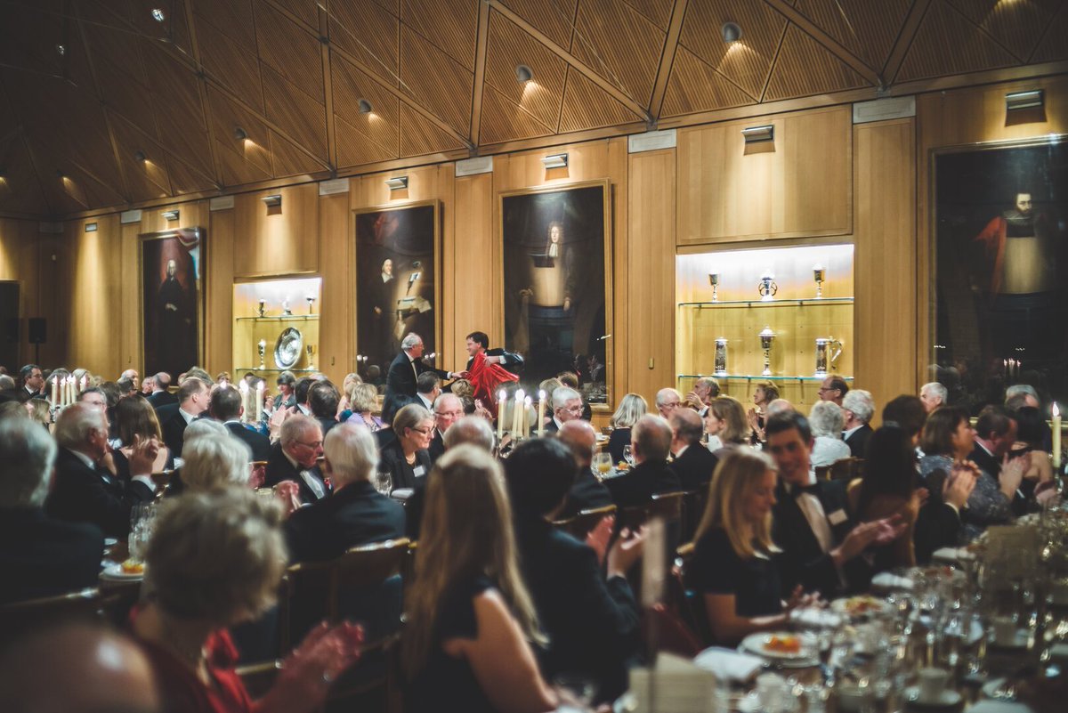 Today's #ThrowbackThursday is from exactly 10 years ago today when hundreds of OPs celebrated the finale of the School's Quincentenary year, with a service at St Paul's Cathedral, followed by a beautiful dinner at the Haberdashers' Hall 🌟