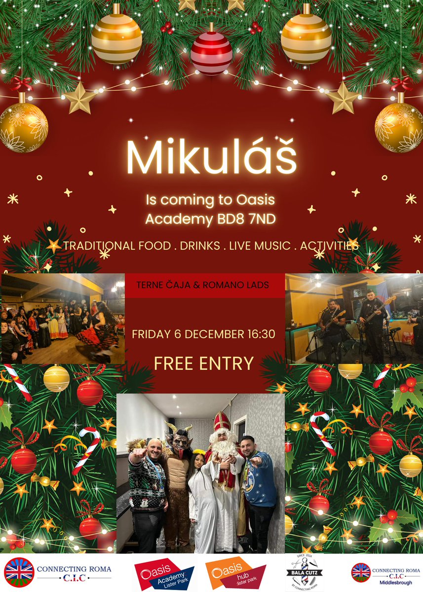 OasisListerHub's tweet image. #Mikulas at Oasis Lister Park 
#SeeRoma 
@OasisListerPark @julescporter