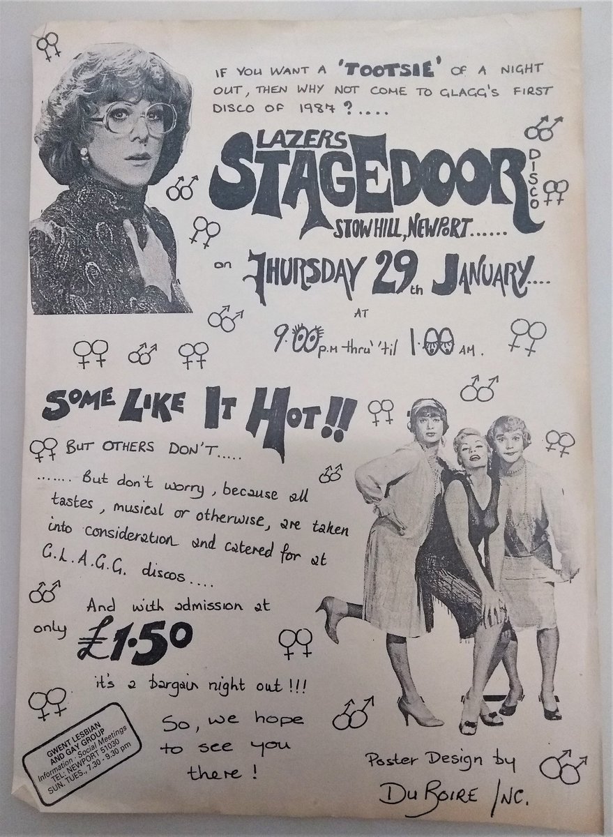 GwentArchives's tweet photo. Roedd Grŵp Lesbiaid a Hoywon Gwent yn trefnu nosweithiau #disgo yng Nghasnewydd a'r cyffiniau y 1980au fel opsiwn arall yn lle’r sîn hoyw yng Nghaerdydd. Sefydlwyd yn 1986, a gweithiodd yn galed i ledaenu gwybodaeth am HIV ac AIDS. @explorearchives
Cyf: D6466 https://t.co/PKo6zVa71b