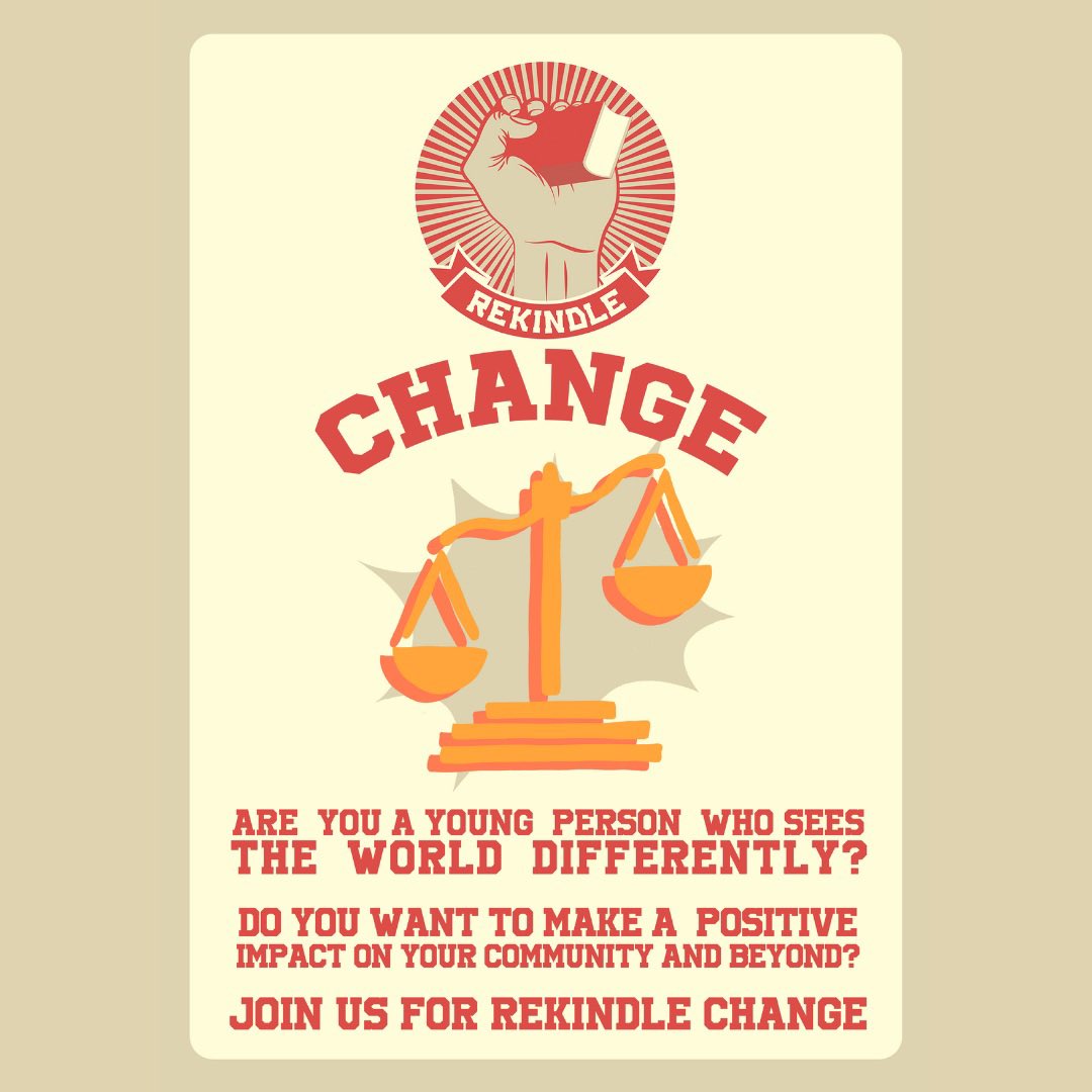 ✊🏽 Introducing Rekindle Change 🌍

Calling all 11-14 year olds in Manchester who are passionate about social justice! 💡 

Ready to think big, explore the history of activism and learn how to channel your inner changemaker? 🔥

Starts Feb 2025 - sign up now!