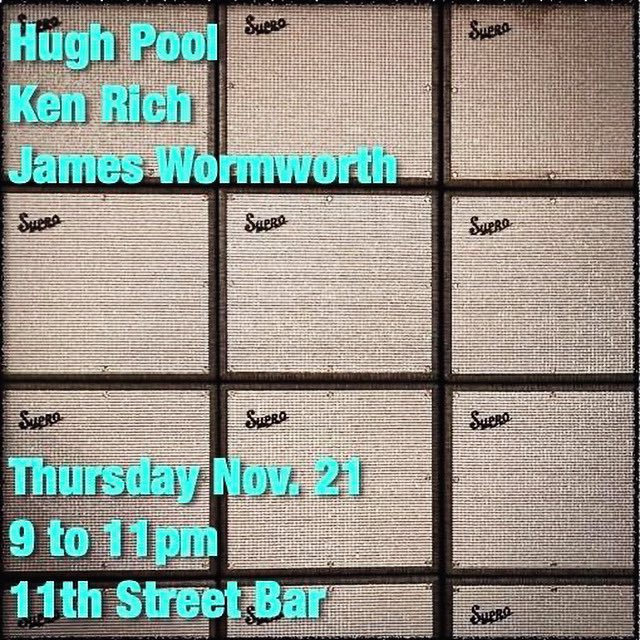 RealHughPool's tweet image. Tonight in NYC with @JamesWormworth &amp;amp; Ken Rich 510 East 11th Street