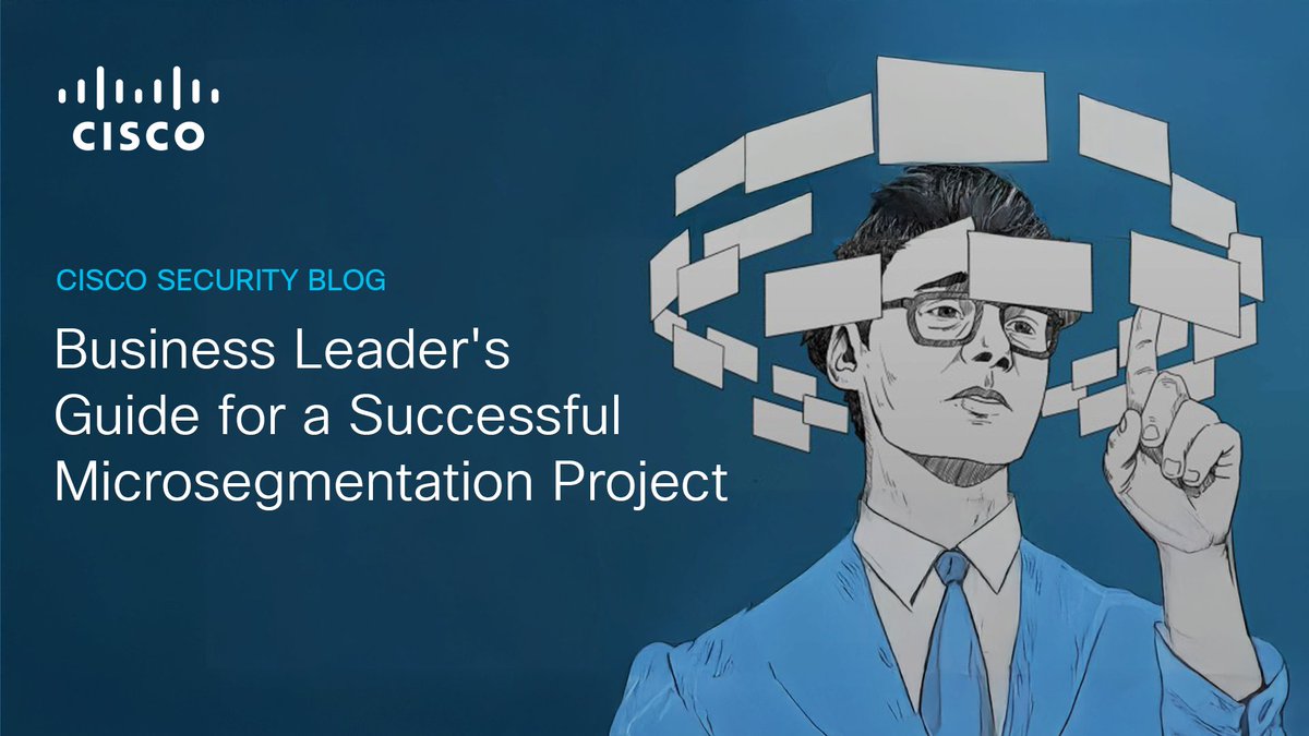 CiscoSecure's tweet image. #Microsegmentation is a key strategy to strengthen your business against cyber threats. It offers granular control, reduces attack surfaces, and enhances long-term resilience. Learn how to implement it effectively in our blog: 🔗 cs.co/6018ssJEa
#Cybersecurity