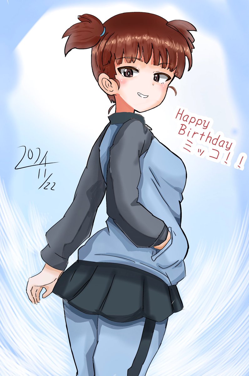 ミッコおめでとう！劇場版から最終章まで、BT-42の神業的操縦を何気にしちゃう才児…！
 #ミッコ生誕祭2024  #ミッコ生誕祭  #garupan