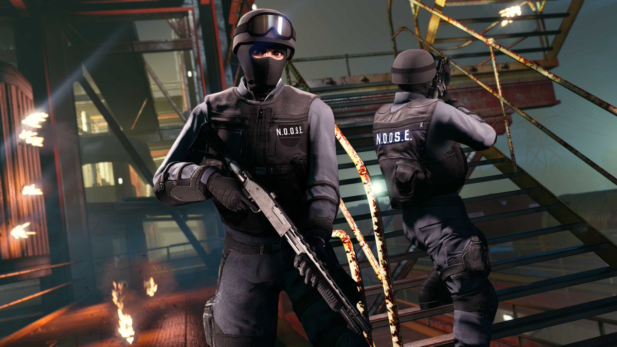 The N.O.O.S.E Outfit is one of the two rewards for the completion of this month's Heist Challenge.
- Rockstar Newswire
#GTAOnline