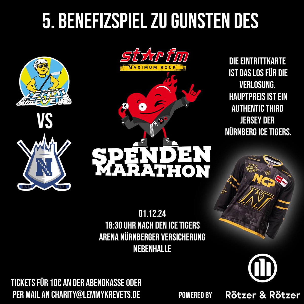 Für alle, die nach dem Ice Tigers nächste Woche nicht genug von Eishockey haben.