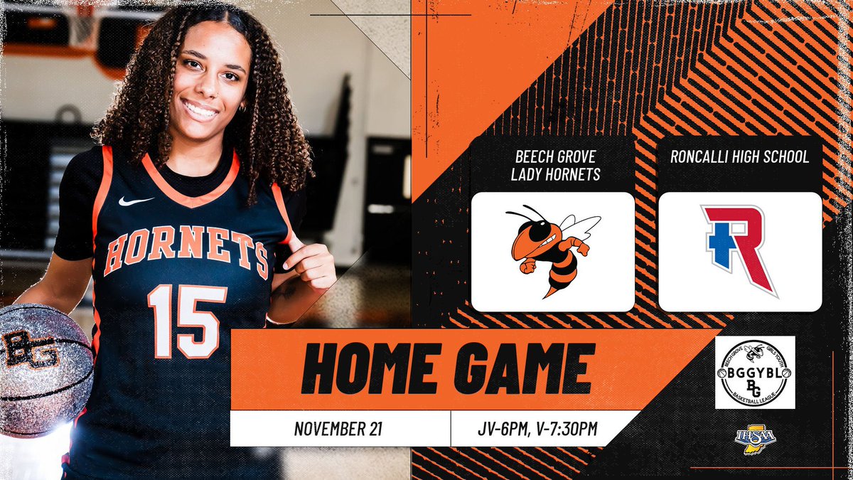 BG LADY HORNETS HOOPS (@bg_lady_hornets) on Twitter photo Home game. See you tonight at The Hive. 😤
•
During halftime of the varsity game we will celebrate & honor our BGGYBL players, coaches, and teams!
<a href="/TheHiveBGHS/">BGHS The Hive</a>
<a href="/BGCSHornetPride/">Beech Grove City Schools</a> Home game. See you tonight at The Hive. 😤
•
During halftime of the varsity game we will celebrate & honor our BGGYBL players, coaches, and teams!
<a href="/TheHiveBGHS/">BGHS The Hive</a>
<a href="/BGCSHornetPride/">Beech Grove City Schools</a>