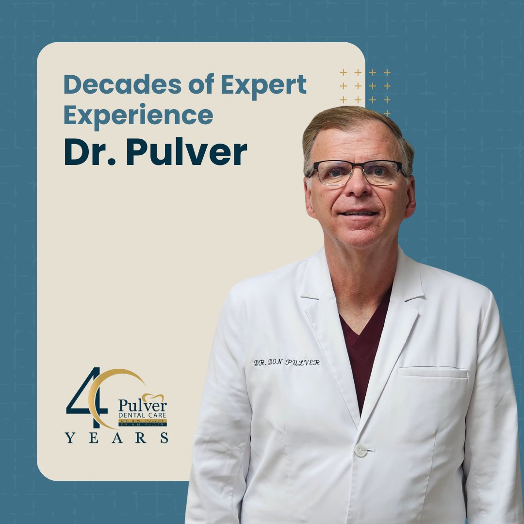DrPulver1's tweet photo. Meet Dr. Don Pulver, our founder with decades of expert experience. His passion for education and quality patient care sets Pulver Dental Care apart. Experience the difference a truly dedicated family dentist makes and visit Dr. Pulver today! https://t.co/M3Xp8ADNsy https://t.co/9viMGEKoqU