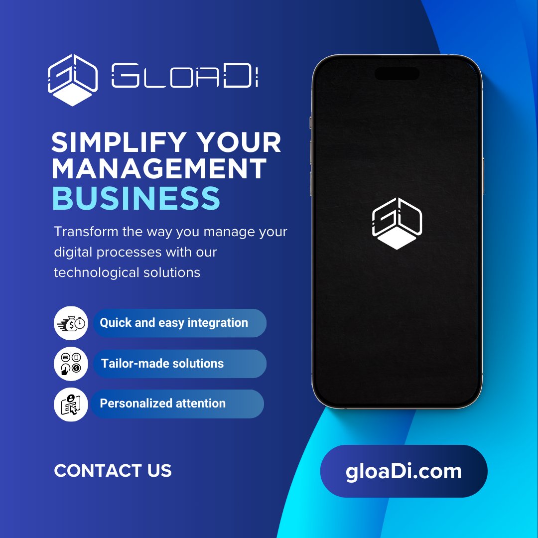 Gloadillc's tweet image. Manage your business with ease and advanced technology. Contact us for solutions that make a difference.