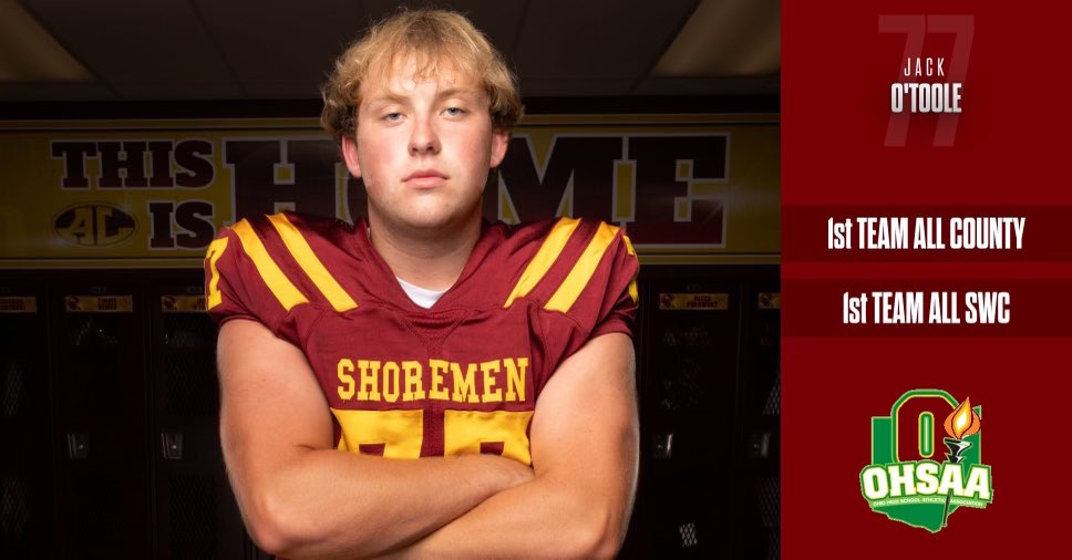 Congrats <a href="/Jotoole_1/">Jack O’Toole</a> <a href="/ALFootballClub/">Avon Lake Football ⚓</a>