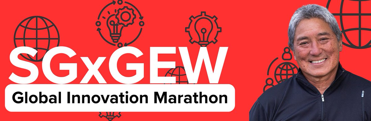 .<a href="/StartupGrind/">Startup Grind</a> is hosting an innovation marathon today w/ 9 virtual events in 5 time zones. The marathon includes a virtual fireside chat with Guy Kawasaki, the legendary marketer, venture capitalist, and chief evangelist at Canva.

Learn more: genglobal.org/global-entrepr…

#GEW2024