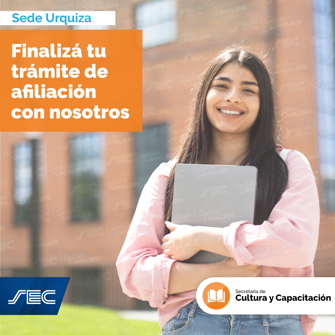 ¿Comenzaste el trámite de afiliación online? Acercarte a Av. Monroe 5354 - Villa Urquiza, de lunes a viernes de 10 a 18 hs, con los documentos originales para finalizar el trámite y retirar tu credencial SEC en el momento.

Para afiliarte ingresá en 👉🏻 sec.org.ar/afiliate.php