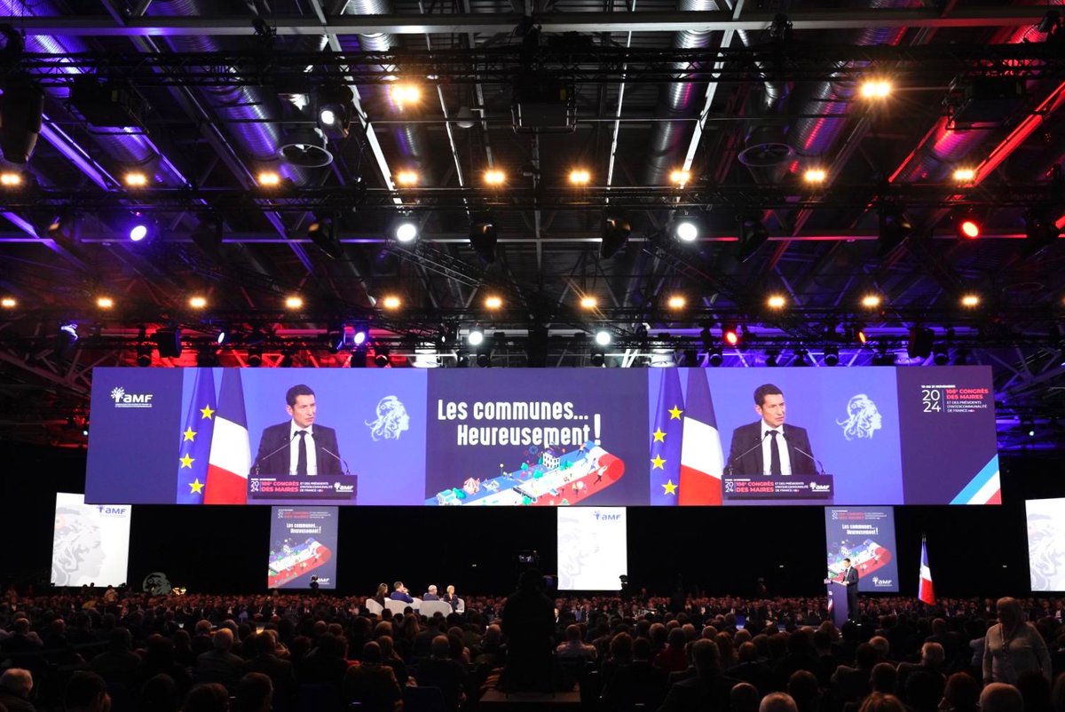 🔴106ème #congresdesmaires | Séance solennelle de clôture

"Nous sommes face à un défi écologique, économique, social mais surtout démocratique. Démocratique car nos communes sont attaquées. Notre résolution générale est une résolution d'alerte, de revendication mais aussi de