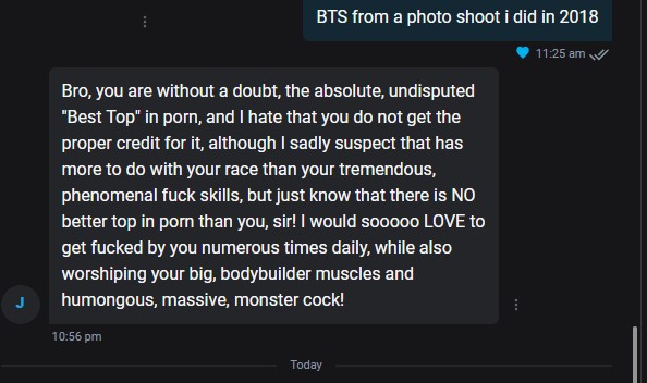 I love my fans, such nice comments https://t.co/1xr3GnWIvN