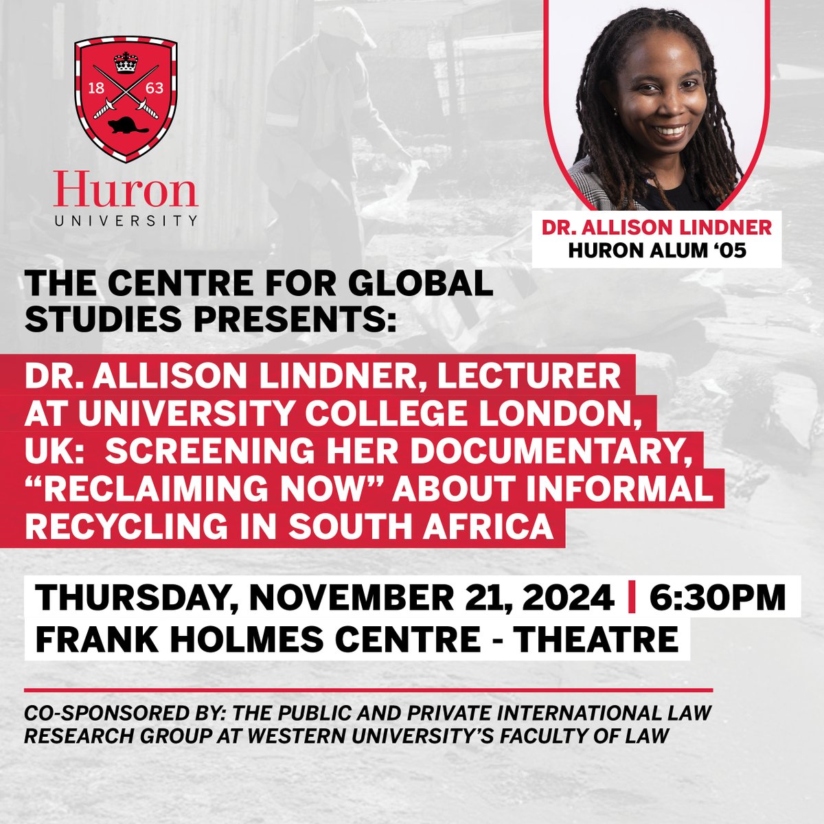 Join us today for a screening of Dr. Lindner's new documentary film, "RECLAIMING NOW." For more information and to register, click here: huron.jotform.com/Events/cgs-pre…