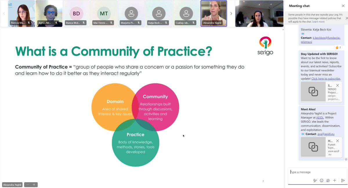 🌟 Today, we hosted our first webinar to launch our Community of Practice on #SocialInnovation for inclusion of vulnerable groups in #RuralAreas

🙌 A big thank you to all the attendees and speakers for their valuable contributions!