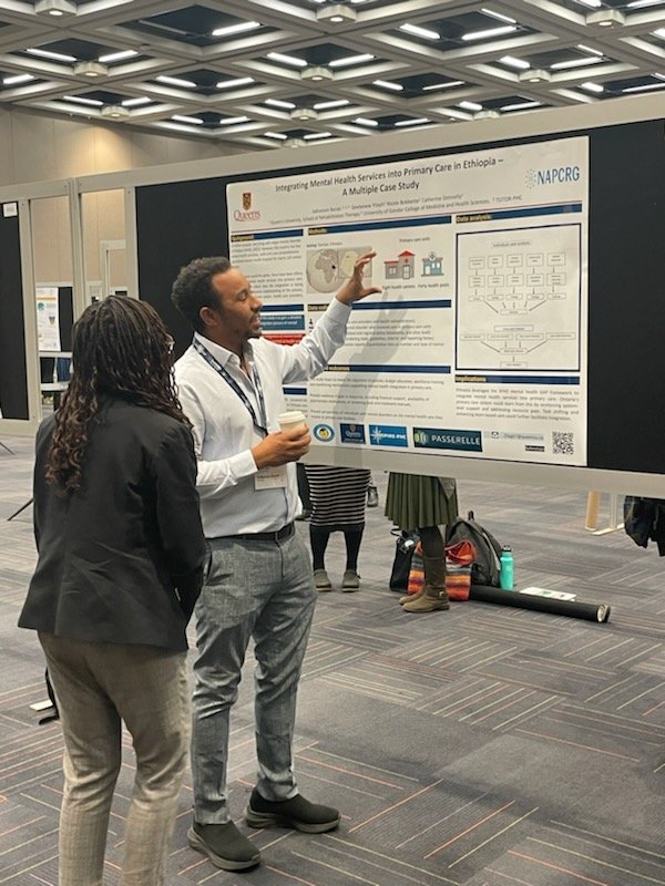 Health Services and Policy Research Institute (@queens_hspri) on Twitter photo HSPRI network of researchers are out in full force at #NAPCRG2024
<a href="/AdhanomBaraki/">Adhanom Baraki</a> presents his study: Integrating Mental Health Services into Primary Care in Ethiopia HSPRI network of researchers are out in full force at #NAPCRG2024
<a href="/AdhanomBaraki/">Adhanom Baraki</a> presents his study: Integrating Mental Health Services into Primary Care in Ethiopia