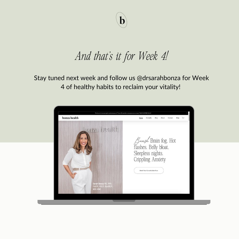 Reclaim Your Vitality Series 🌸 Week 3: Social Connection!
1️⃣ Weekly Social Interactions: Reduce stress and boost mood.
2️⃣ Join a Support Group: Build resilience and find belonging.
Stay tuned for Week 4! 💖 #ReclaimYourVitality #WomenWellness #HealthyHabits (3/3)