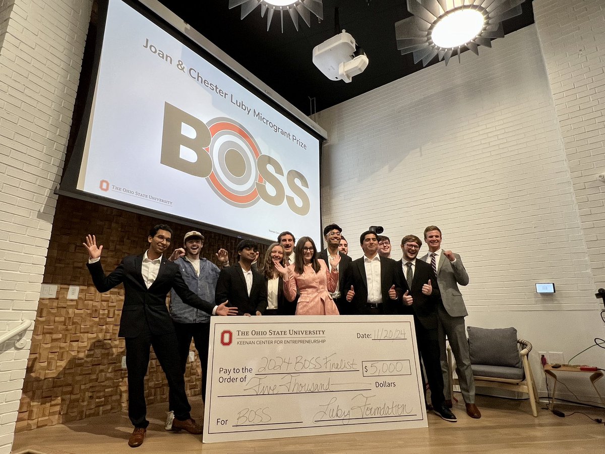 Adithya Ramaswami (@adithyagr) on Twitter photo Incredible evening last night serving as a judge at <a href="/OhioStateERIK/">Ohio State Research, Innovation and Knowledge</a>’s Keenan Center for Entrepreneurship’s Best of Student Startups (BOSS) Finale! Six ventures competed, and the passion and energy was palpable! Congratulations to all the students that pitched! #BuiltByBuckeyes Incredible evening last night serving as a judge at <a href="/OhioStateERIK/">Ohio State Research, Innovation and Knowledge</a>’s Keenan Center for Entrepreneurship’s Best of Student Startups (BOSS) Finale! Six ventures competed, and the passion and energy was palpable! Congratulations to all the students that pitched! #BuiltByBuckeyes
