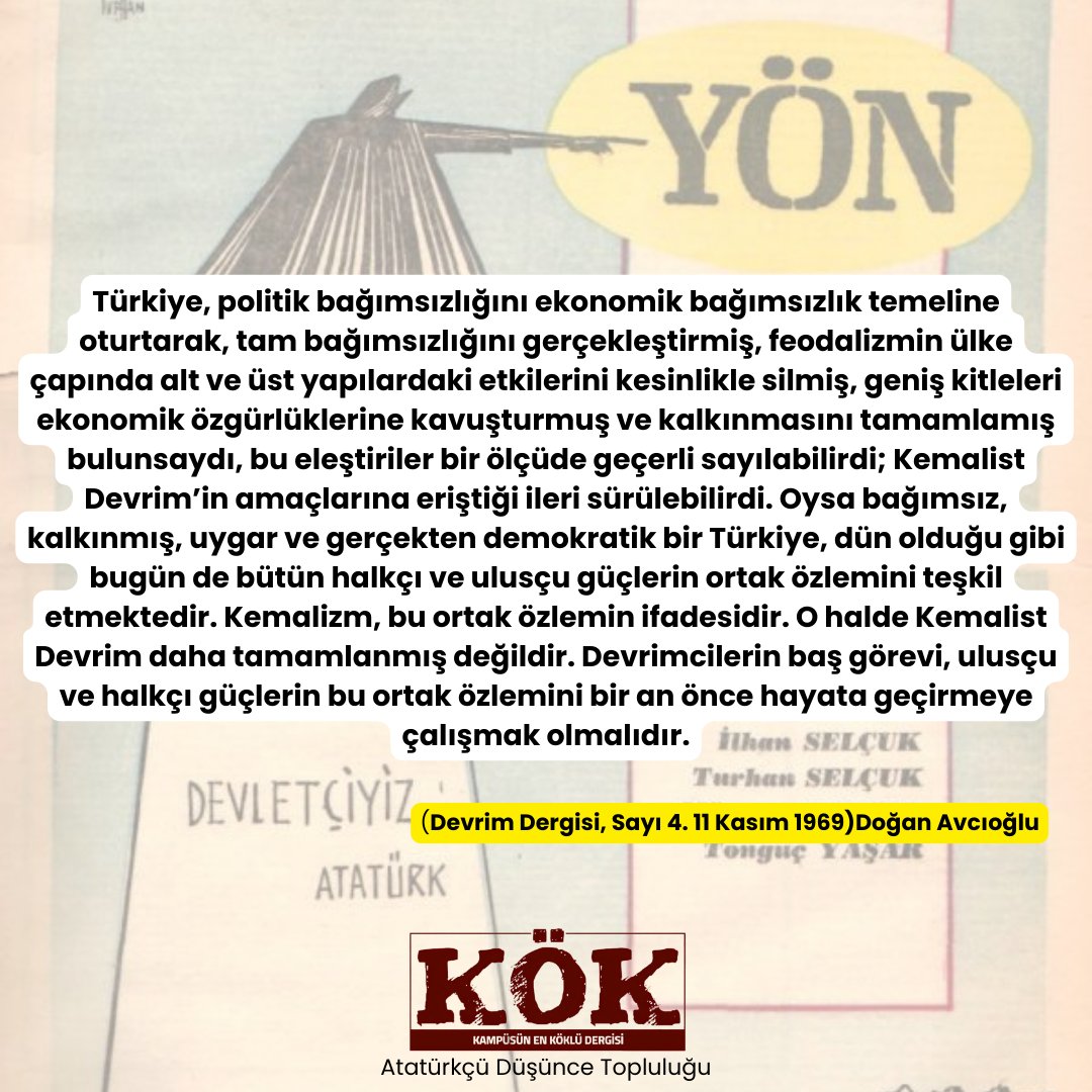 Gazi-HBV Atatürkçü Düşünce Topluluğu (@gazihbvadt) on Twitter photo 