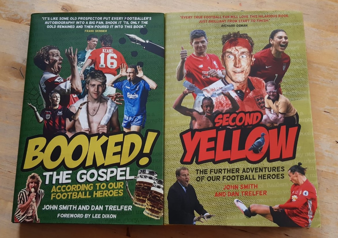 verypopularname's tweet image. Nearly Christmas and it's time to kick my slick marketing operation into gear. 

I wrote these books (2 of them with  the brilliant @dantrelfer).

They are about football autobiographies &amp;amp; have loads of funny football stories in them.

Christmas presents you say? Not many, Benny.