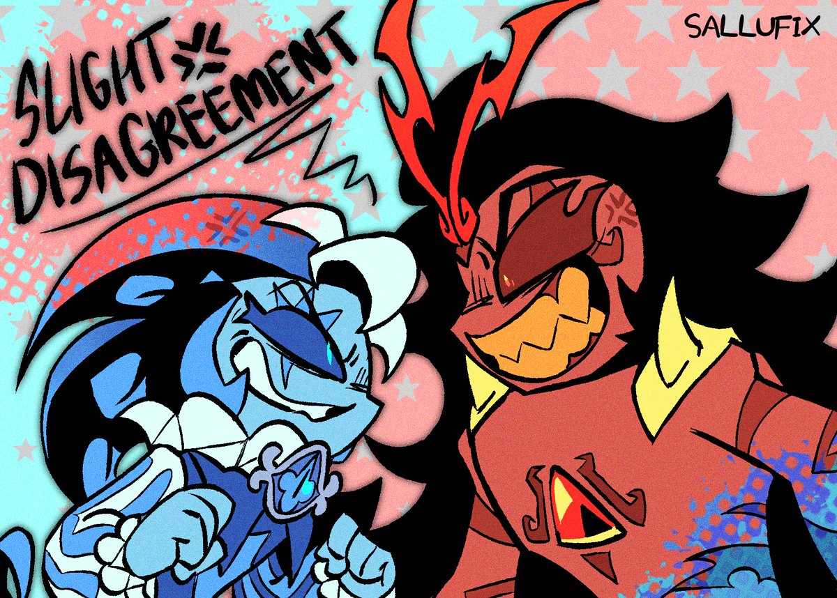 SalluFart's tweet photo. Slight Disagreement
≈≈≈≈[☆]≈≈≈≈
#crkfanart #beastyeast https://t.co/gMP3nT3NWy