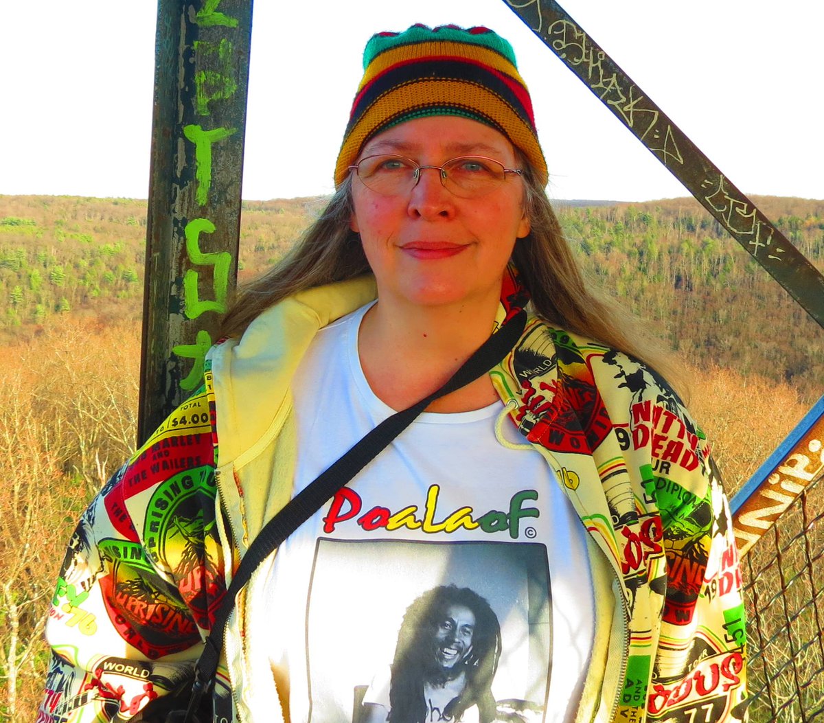 LOD1952's tweet photo. The wonderful Sista #tammyhuffbeveridge is wearing one of my original PoaLaoF #bobmarley T-Shirts.
Should anyone wish to purchase one or more, strictly by e-mail;  linkuplindsay1952@yahoo.com
#PoaLaoF be the acronym for my book "Portrait of a Legend and other Folks."
One Love. https://t.co/vvbzGHc90P